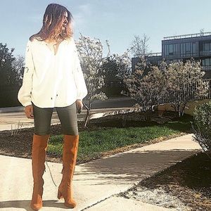 (SOLD)ZARA Embroidered Peasant Blouse